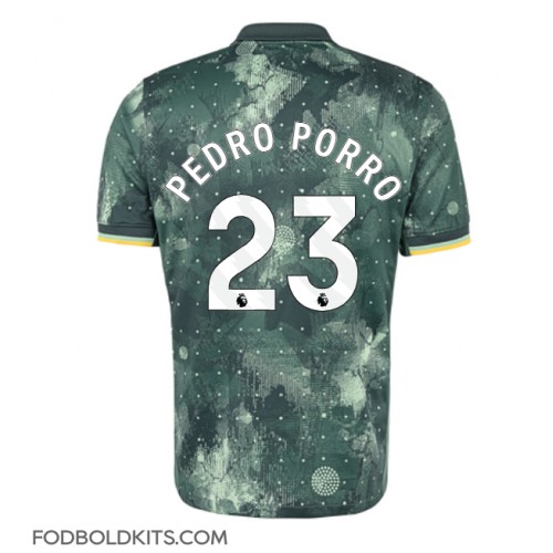 Tottenham Hotspur Pedro Porro #23 Tredjetrøje 2024-25 Kortærmet